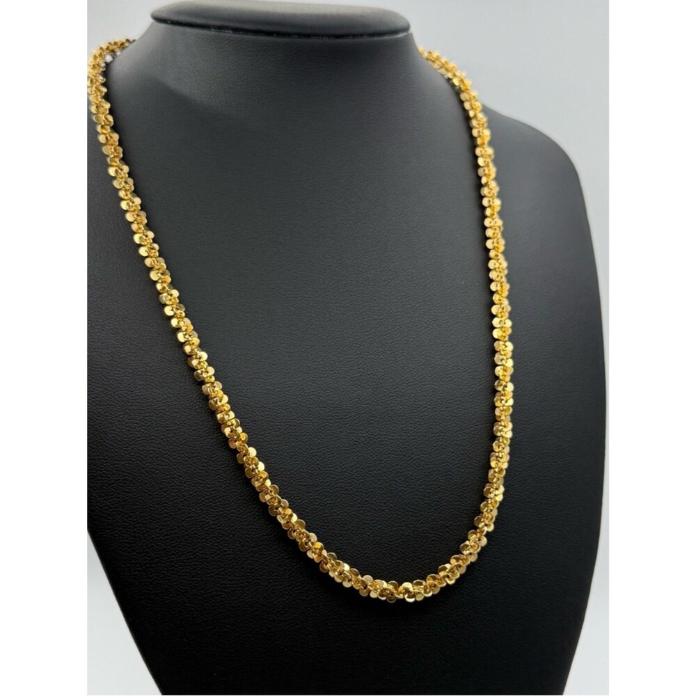 Unique gold tone Chain Necklace - Women's Jewelry